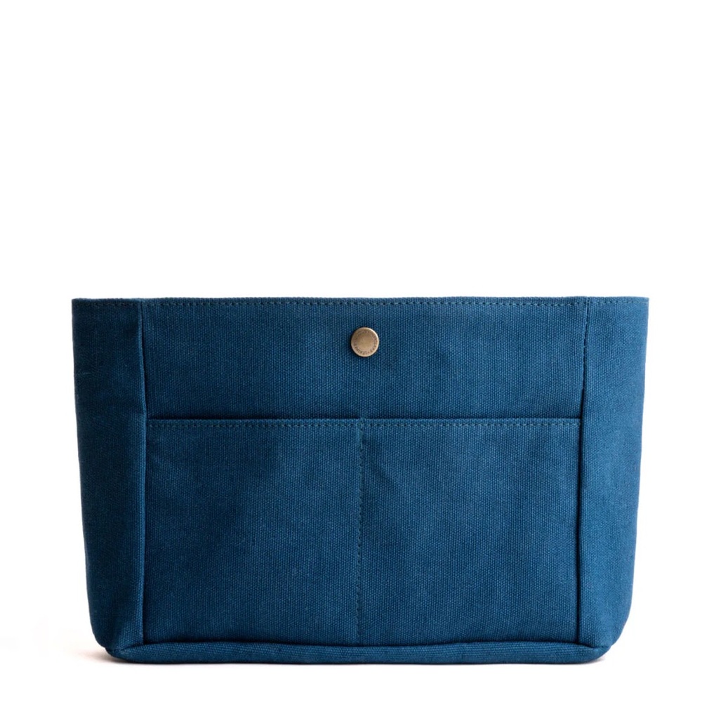 PLG Classic Canvas Purse Organizer in Naples Blue
